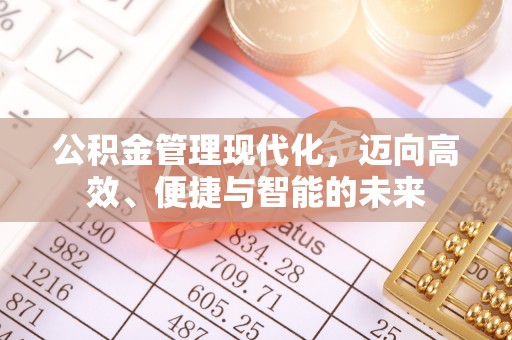 华池公积金管理现代化，迈向高效、便捷与智能的未来